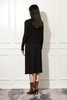 Le Malene 黑色针织收腰连衣裙 11034 商品缩略图2