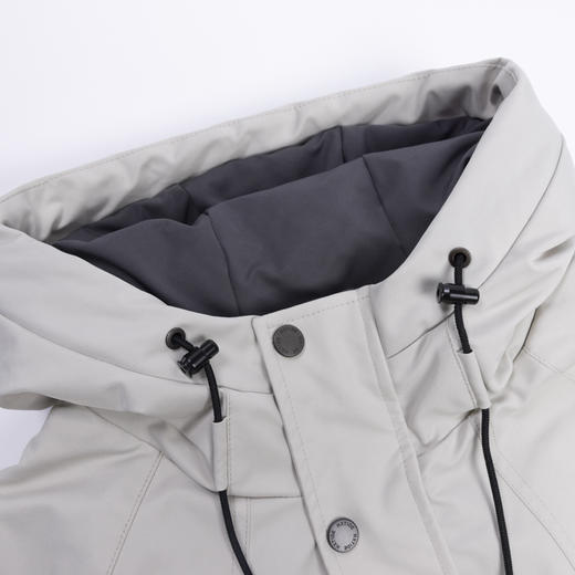 【新品上新】HX 冬季短款带帽棉服经典款S112444391101 商品图2