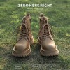 ZHR则则英伦风马丁靴女2024秋冬款复古百搭厚底大黄靴显瘦工装靴 商品缩略图8