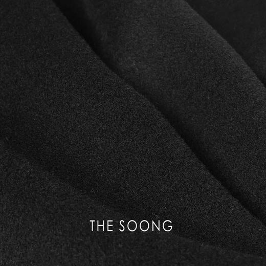 THESOONG阿拉善優質驼绒"立体剪裁线条感毛呢大衣HBDY5152 商品图5