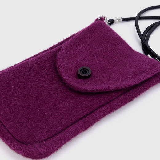 PH945斯尔丽24新款时尚大廓形立领韩版配手工包大气显瘦羊毛大衣 商品图4