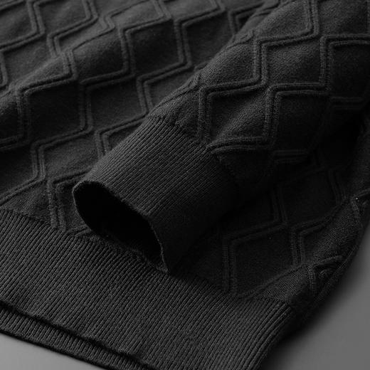 【新款DPF】大依优型大码毛衣针织衫毛衫休闲加肥加大男士胖子大码内搭上衣打底衫 商品图7