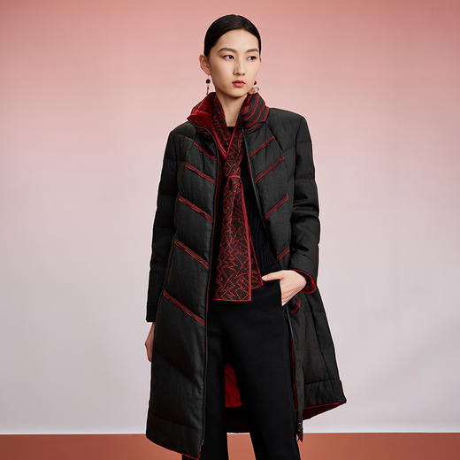 TANGY Collection/天意精品冬季新品中国风女士植物染羽绒服外套 商品图1