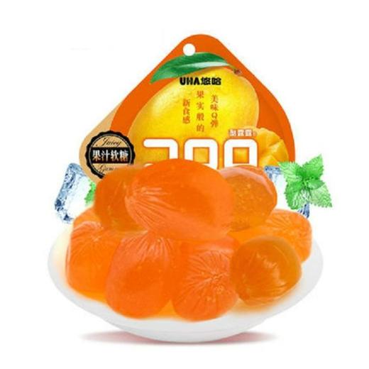 悠哈 酷露露芒果味软糖 52g/袋 商品图2