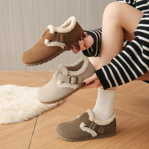  浅幼雪地靴合集 温暖柔软绒毛 加厚保暖 防滑耐磨 多种款式可选 商品图3