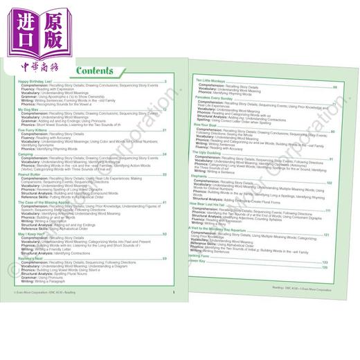 【中商原版】技能铅笔刀 阅读练习册 二年级 Skill Sharpeners Reading Grade 2 英文原版 儿童教材教辅 小学课程 进口读物 商品图2