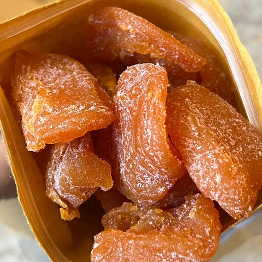 【竹盐枇杷干•鲜果烘干】配料干净  缓解喉咙不舒服  云霄五星枇杷 商品图4