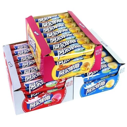 阿尔卑斯条形装硬糖31g软糖33g*21条/盒学校园零食品棒棒糖果 商品图4