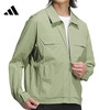 阿迪达斯adidas男子运动休闲翻领梭织夹克JI8693 商品缩略图0