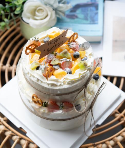 双层水果森林蛋糕 商品图1