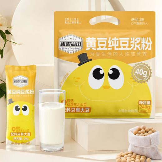 溢田黄豆纯豆浆粉240g*2袋 商品图3