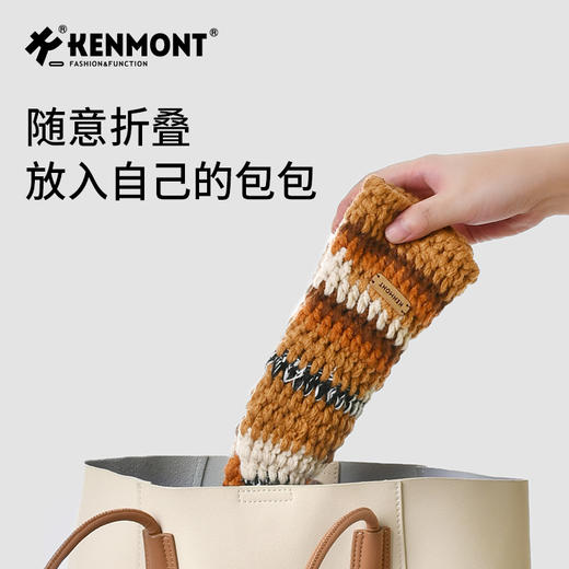 卡蒙多重纱线混合 手工编织盆帽KM-9540 商品图3