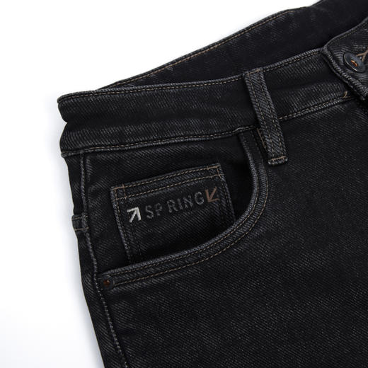 【断码清仓】HX 冬季水洗牛仔九分裤S210440006101 商品图3