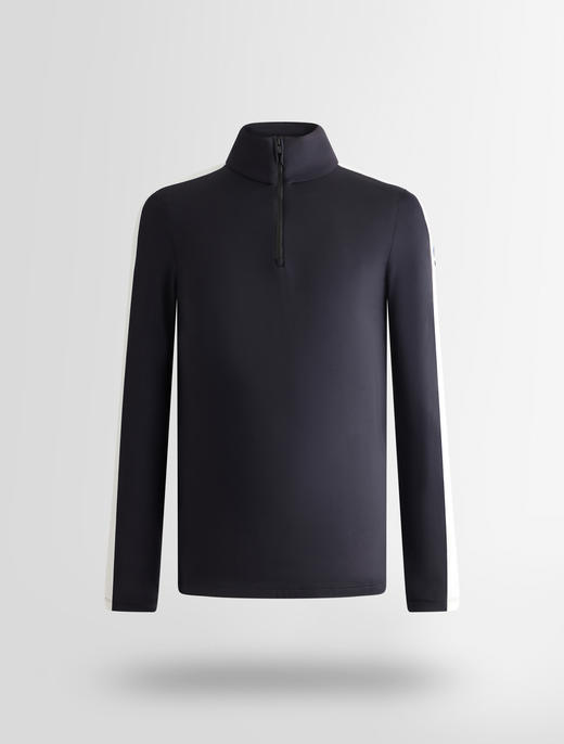 Fusalp - ALPILLE IV - NOIR/NEIGE - 男装 - 速干 - 黑色/白色 商品图0