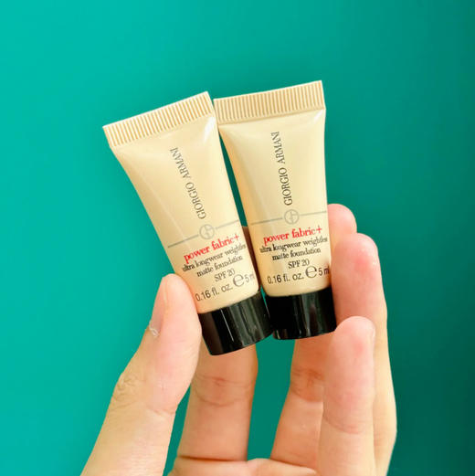 阿玛尼粉底液中小样5ml 红标权力权利油皮持妆粉底液中小样 1.5 2 3号 商品图0