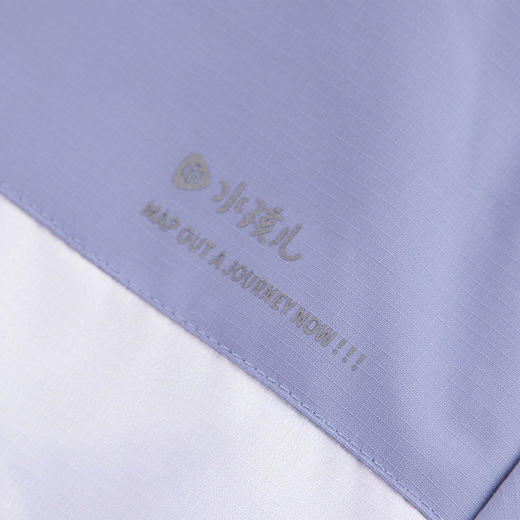 水孩儿童装秋冬新款女童三防加绒外套儿童时尚拼色印花上衣 商品图4