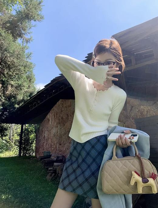 <曾小咸推荐>新品最最最后一波现货！卖完下架不再补！微信粉丝打折价！复古格子长短款半身裙 短裙日常129.99 立减60 秒杀69.99！！长裙日常169.99 立减80 秒杀89.99！！ 商品图0