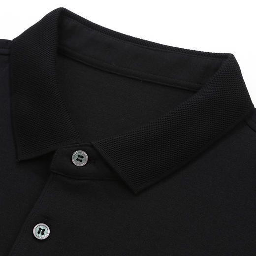 【羊毛】【新款DWP】大依优型大码长袖T恤Polo衫翻领男装加肥加大体恤大号上衣胖子内搭 商品图3