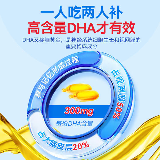 法澜秀哺乳孕产妇专用80%高纯度藻油DHA 商品图3