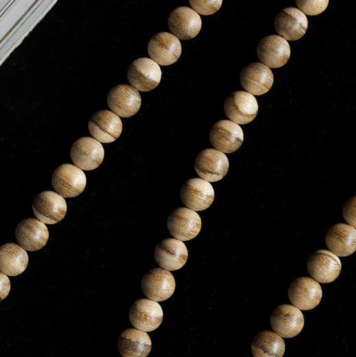 【青山特惠】8mm108颗 马泥涝 天然沉香花珠手串 22g c00030 商品图6