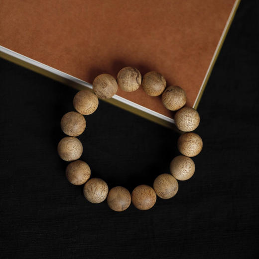 【青山特惠】15mm15颗 文莱  野生老料沉香 手串 约13.5g c00068 商品图0