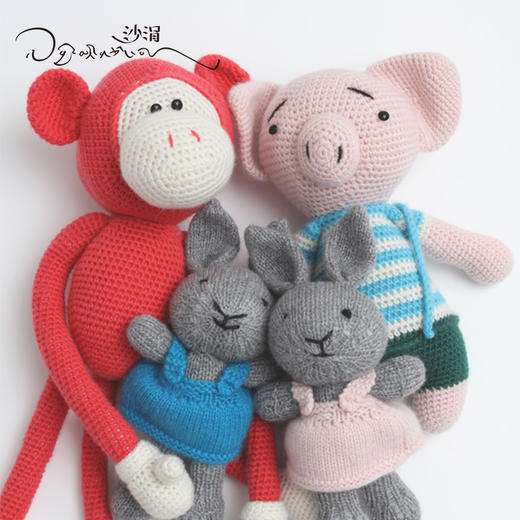 西藏残疾姑娘次仁片多治愈系手钩针玩偶 商品图4