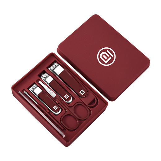 「德系工艺！六件套」PAIE百翊不锈钢指甲刀套装 指甲钳全套 居家日用指甲刀指甲剪套装套盒 商品图4