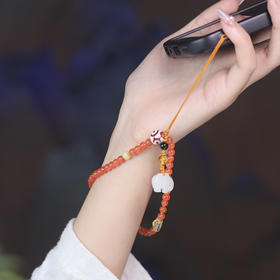 太平有象 南红玛瑙手机链