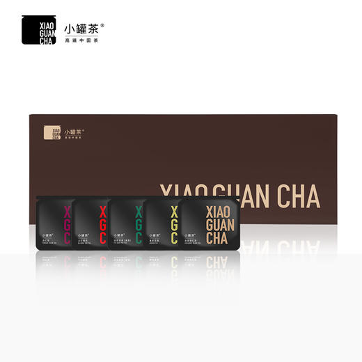 小罐茶 尽享系列组合茶60袋装（滇红、大红袍、铁观音、茉莉花、金骏眉） 【现货】 商品图1