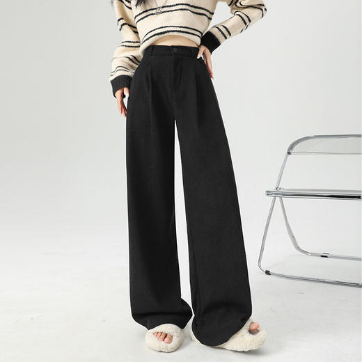 馥迦百搭耐看加绒/不加绒西装裤 商品图5