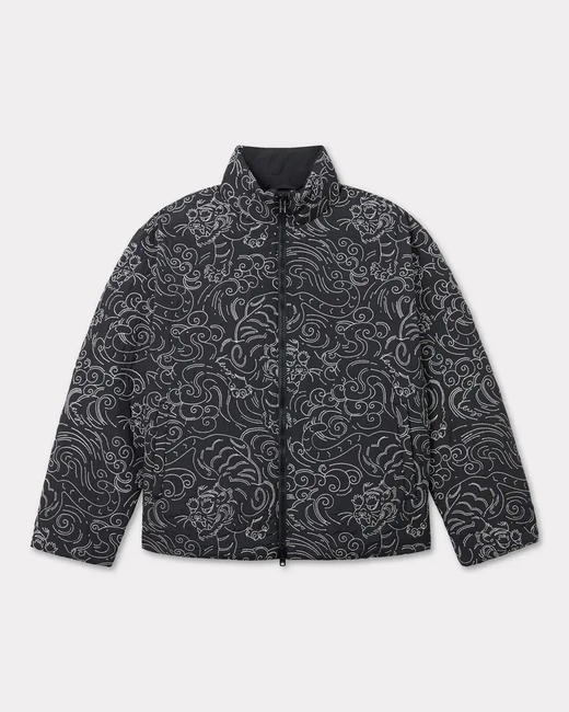 KENZO｜经典款日式印花羽绒夹克 商品图4