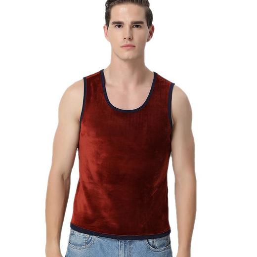 【俞兆林男士保暖背心】男士针织马甲加肥加大加绒加厚上衣 商品图4