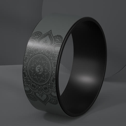 【后弯美背，开肩瑜伽轮，按摩舒展，瑜伽辅助】瑜伽轮开背瑜伽轮 初学者健身瑜珈器材 后弯神滚筒环器 家用普拉提圈-QQ 商品图6