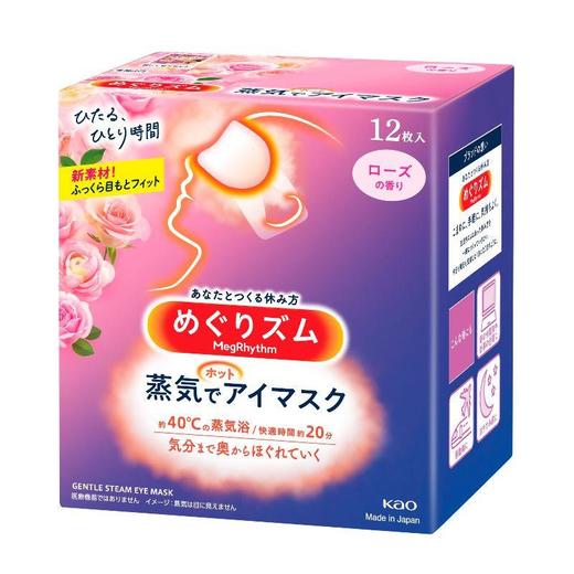 花王美舒律眼罩12片 (玫瑰) 商品图0