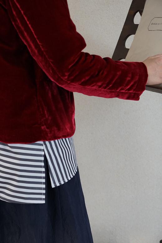 ECOLE DE CURIOSITES 丝绒琥珀红外套 商品图12