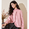 西遇轻熟风流苏毛呢外套女秋冬新款气质高级感廓形短外套V2138490 商品缩略图3