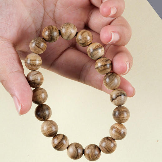 【青山特惠】10mm19颗 马泥涝沉香 花珠手串 8g  c8 商品图5