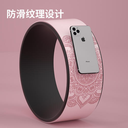 【后弯美背，开肩瑜伽轮，按摩舒展，瑜伽辅助】瑜伽轮开背瑜伽轮 初学者健身瑜珈器材 后弯神滚筒环器 家用普拉提圈-QQ 商品图2