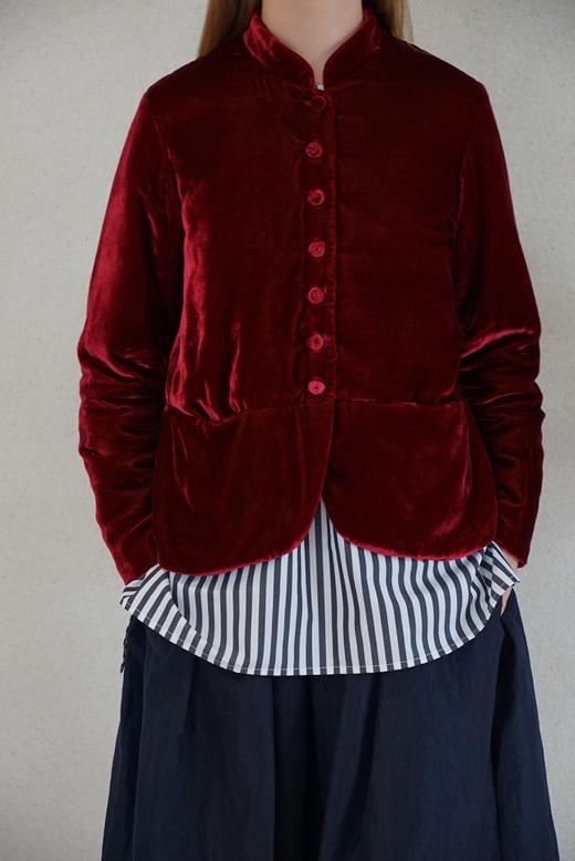 ECOLE DE CURIOSITES 丝绒琥珀红外套 商品图1