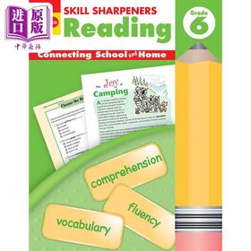 【中商原版】技能铅笔刀 阅读练习册 六年级 Skill Sharpeners Reading Grade 6 英文原版 儿童教材教辅 小学课程 进口读物