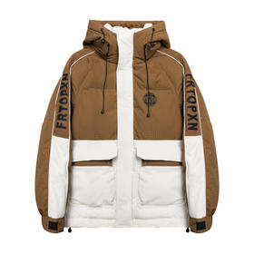 【新品上新】HX 冬季短款带帽棉服时尚C112440006101/02