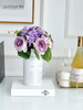 玫瑰仿真花假花海芋花餐桌摆花室内家居客厅轻奢装饰花摆设摆件 商品缩略图4
