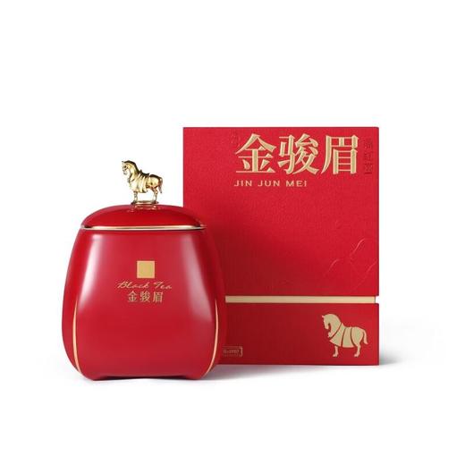八马茶业武夷山原产地桐木关鼎红.金骏眉 76g/盒 商品图0
