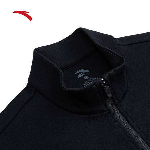 安踏（ANTA）针织运动外套男2024秋冬季新款立领开衫夹克训练上衣152447731 商品图6