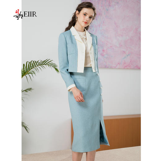 司歌小香风套装裙秋冬两件套TO901253X 商品图1