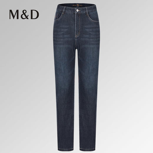 【名盾】微弹宽松直筒牛仔裤M0CL36663A 商品图0
