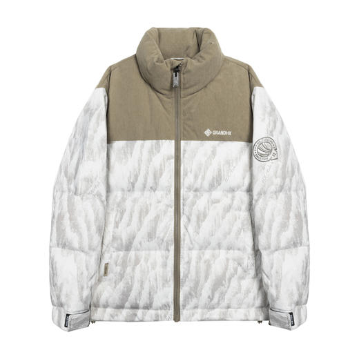 【新品上新】HX 冬季短款立领羽绒服字母点缀S100444103101 商品图1