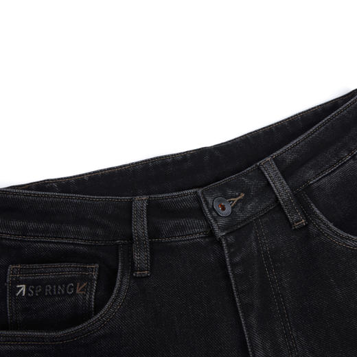 【断码清仓】HX 冬季水洗牛仔九分裤S210440006101 商品图2