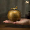 铜师傅《如意小茶罐》客厅桌面茶罐铜摆件 家居装饰工艺品 商品缩略图4