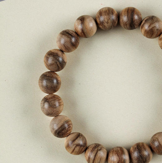 【青山特惠】10mm19颗 马泥涝沉香 花珠手串 8g  c8 商品图1